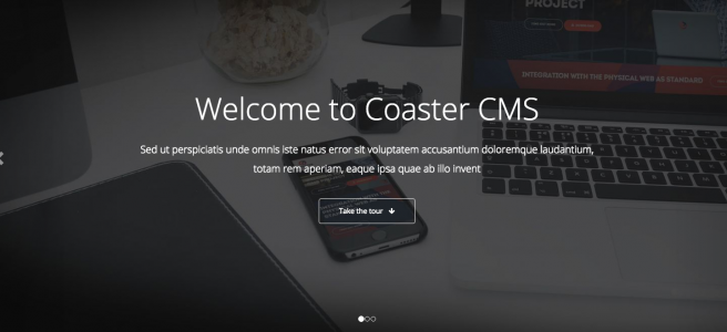 Banners with Coaster CMS