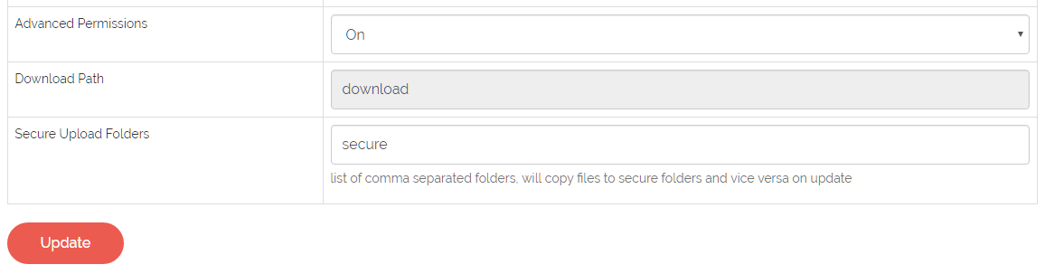 Secure file uploads with Coaster CMS